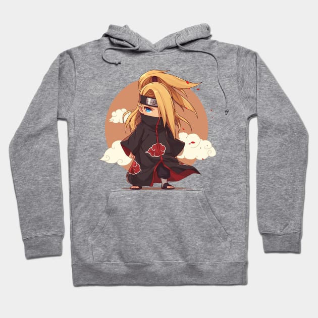 deidara Hoodie by Stephanie Francoeur Art